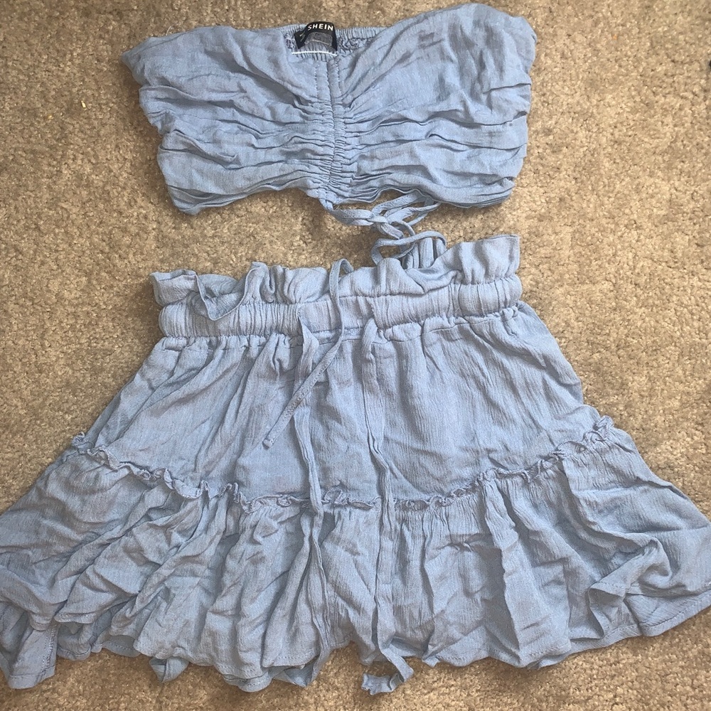 2 piece bandu & skirt